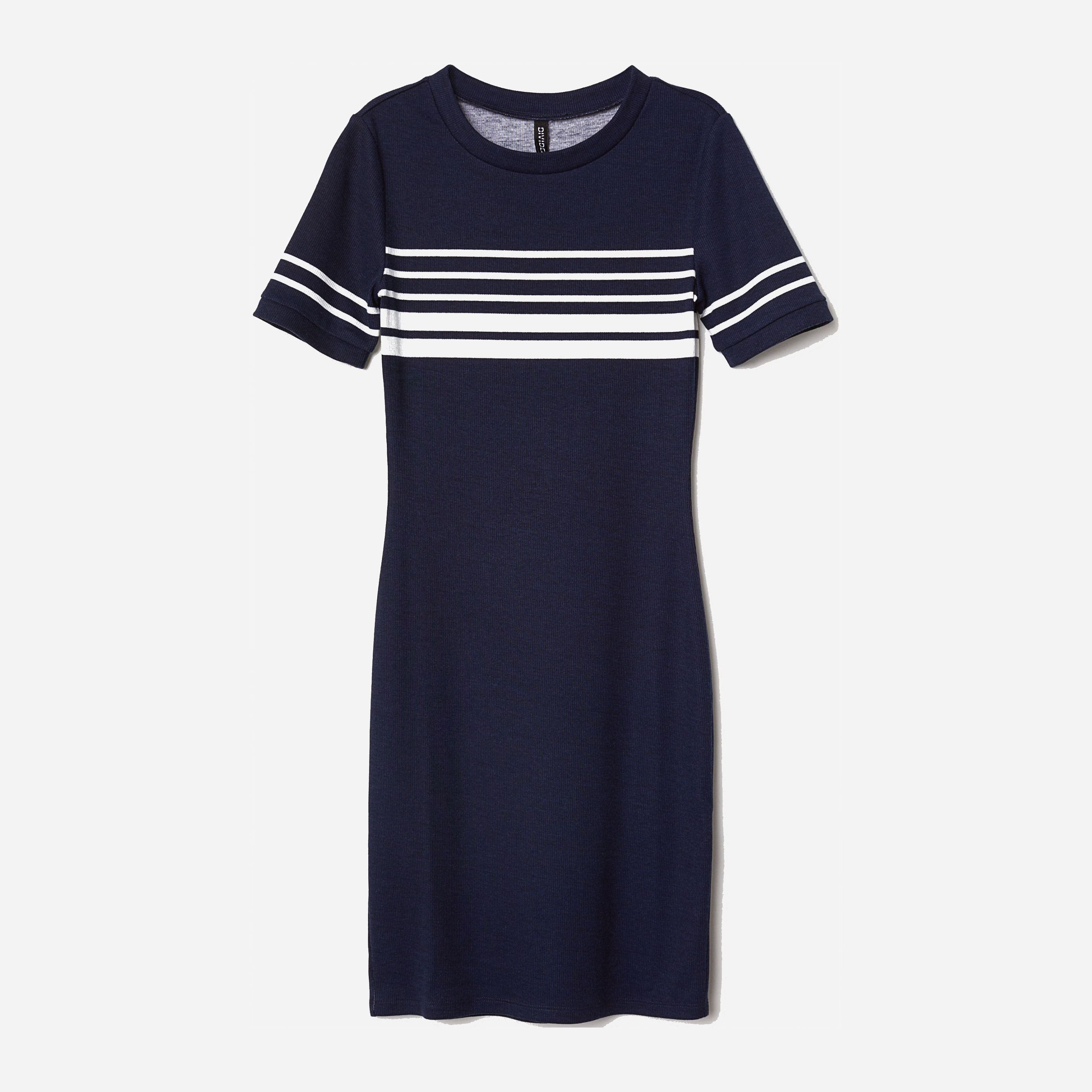 

Платье H&M 6398458-ABCU 44 Синее с белым