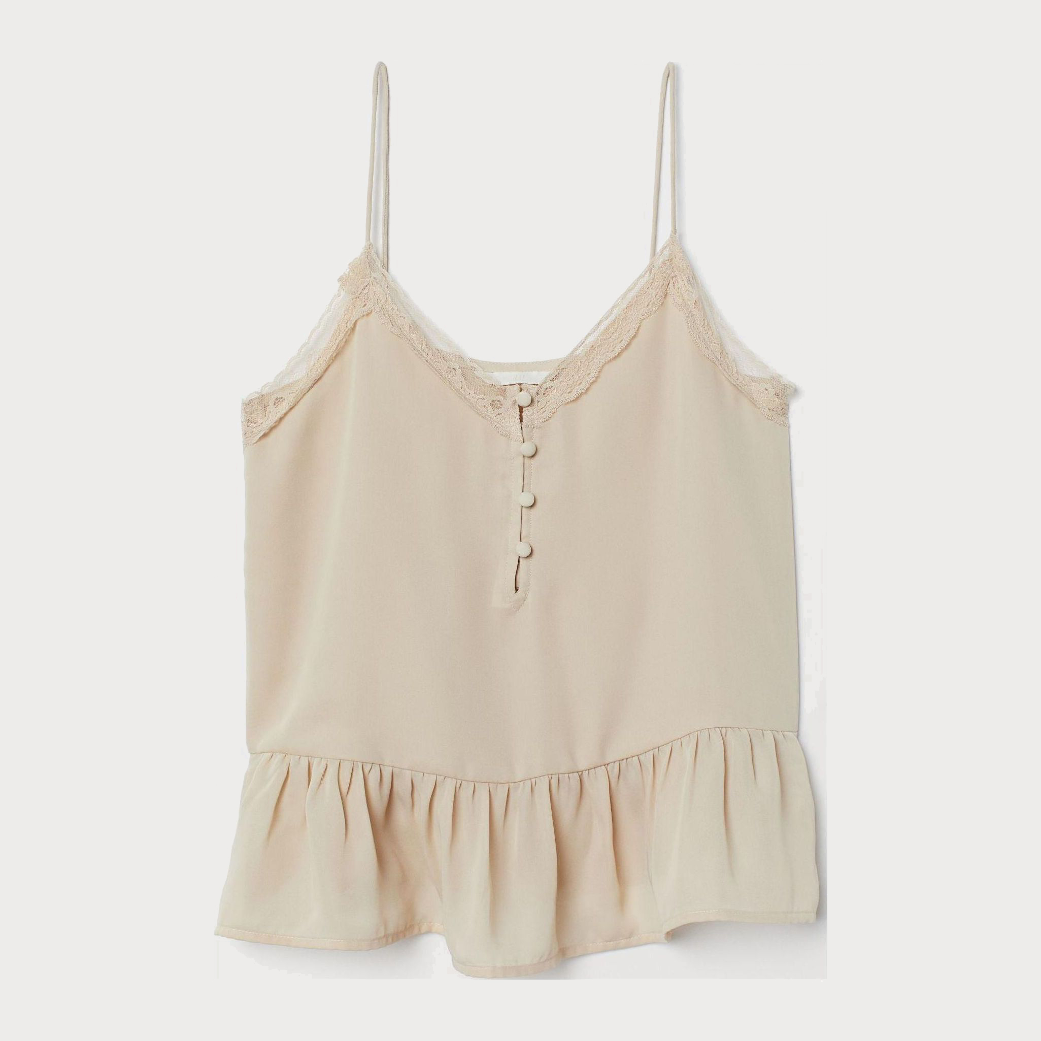 

Топ H&M 6856858-ACTQ 42 Бежевый