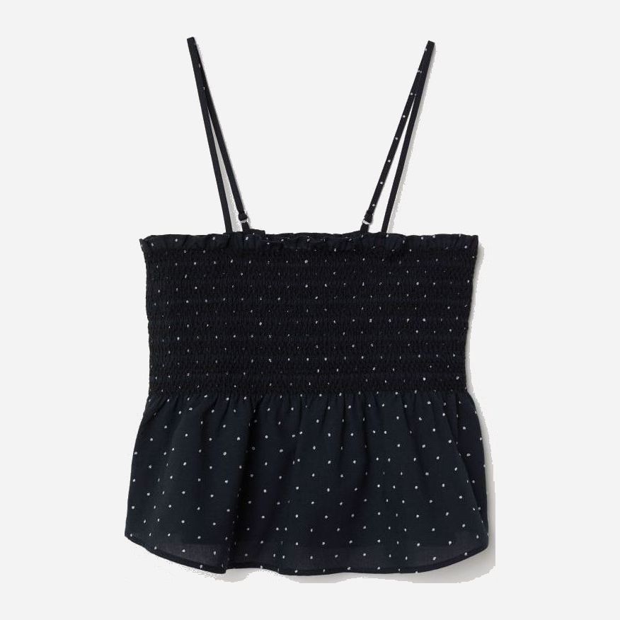 

Топ H&M 6716948-AANX 46 Черный с белым