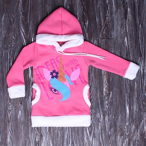 

Худи Дрёма Единорог 104-110 см Розовое