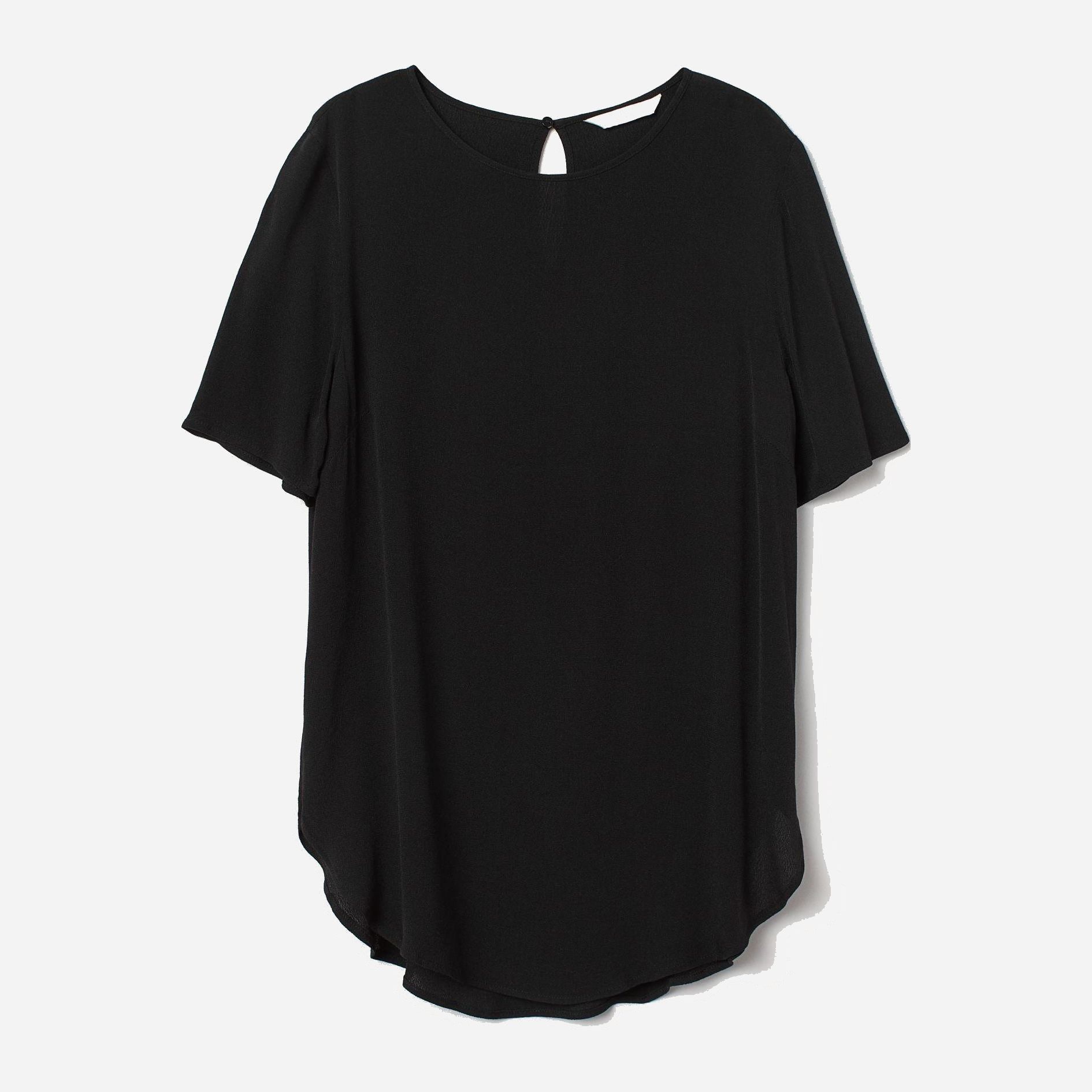 

Блузка H&M 6970609-AAAD 38 Черная