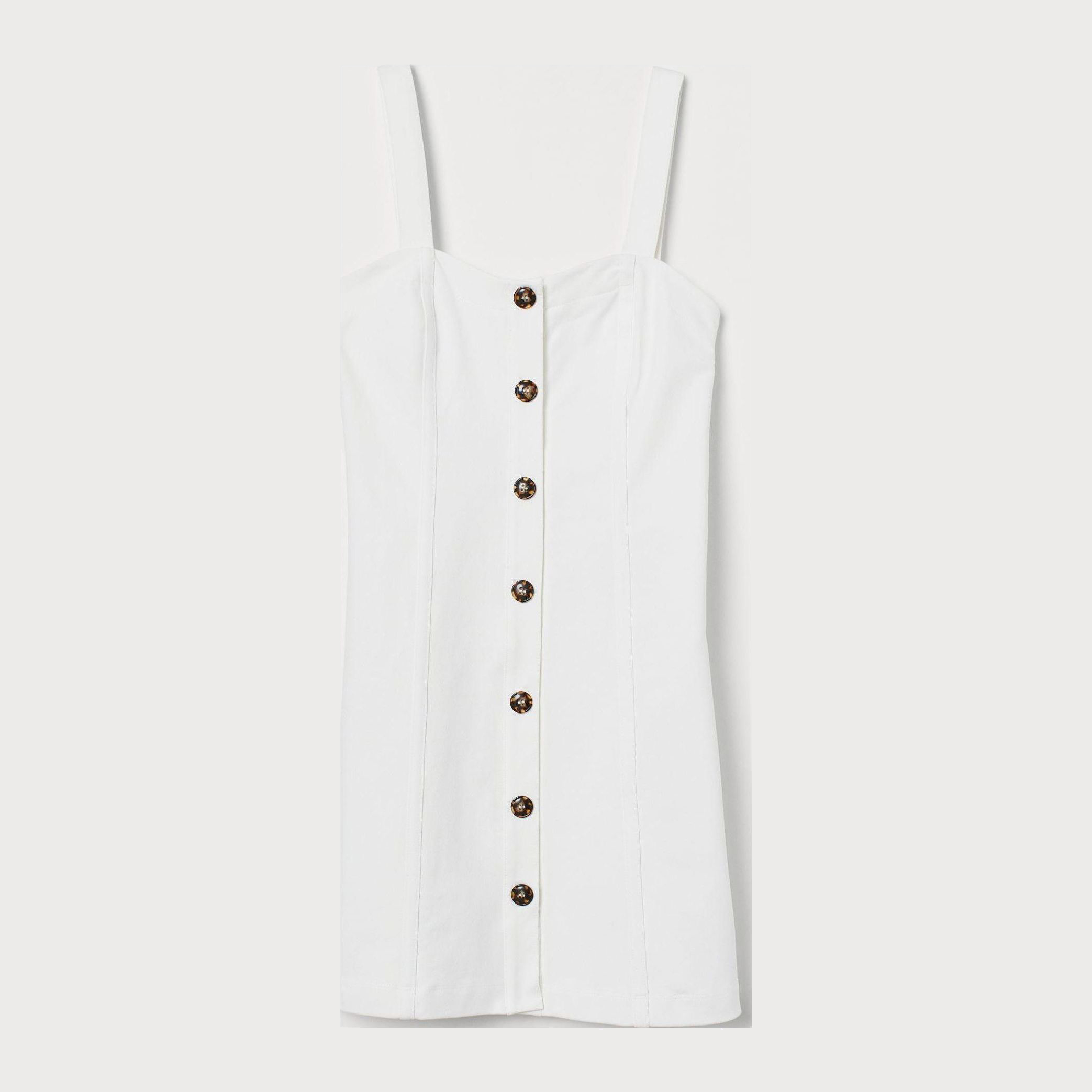 

Сарафан H&M 7847470-ACTS S Белый