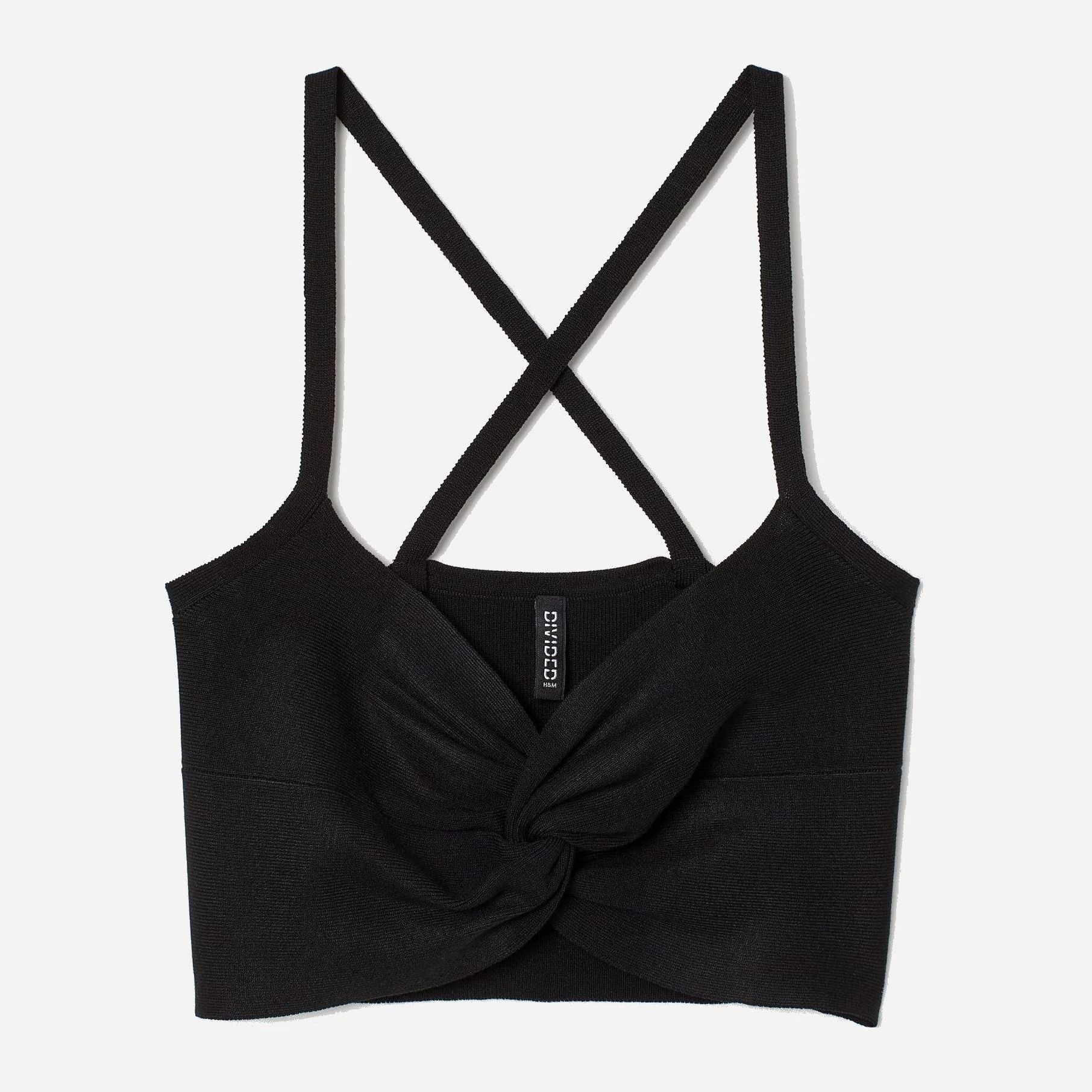 

Топ H&M 7561880-AAAD XS Черный
