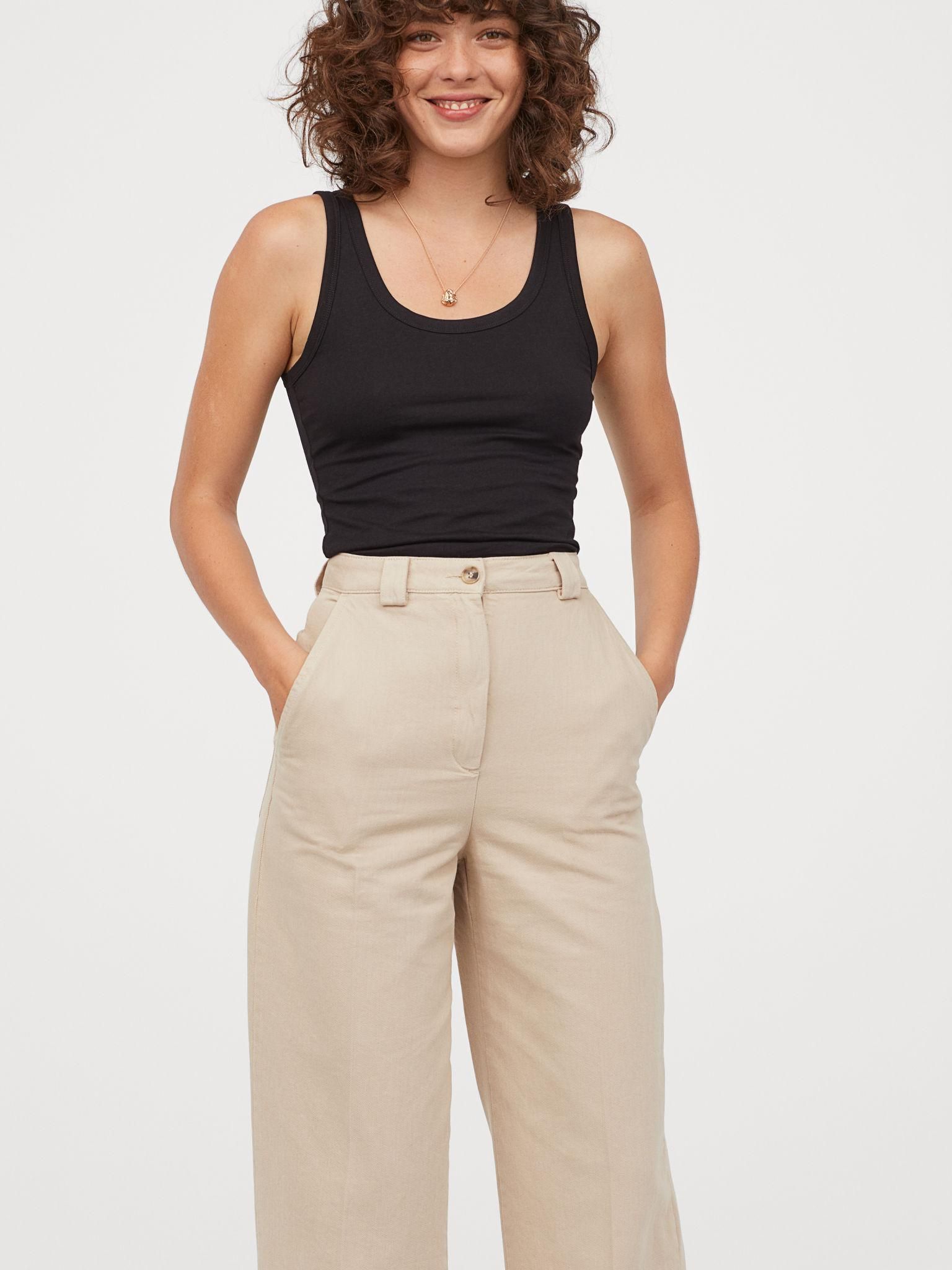 

Майка H&M 7882610-AAAD XXS Черная