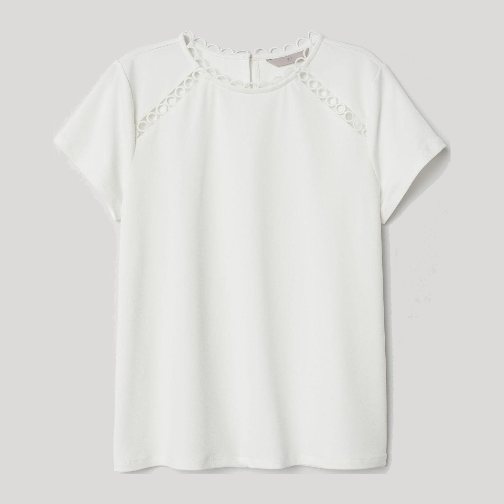 

Блузка H&M 7264659-ABAK M Молочная