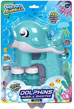 

Мыльные пузыри "Дельфин. Dolphins Bubble Shooter", 160 мл, синий - Wanna Bubbles (20-1003742)