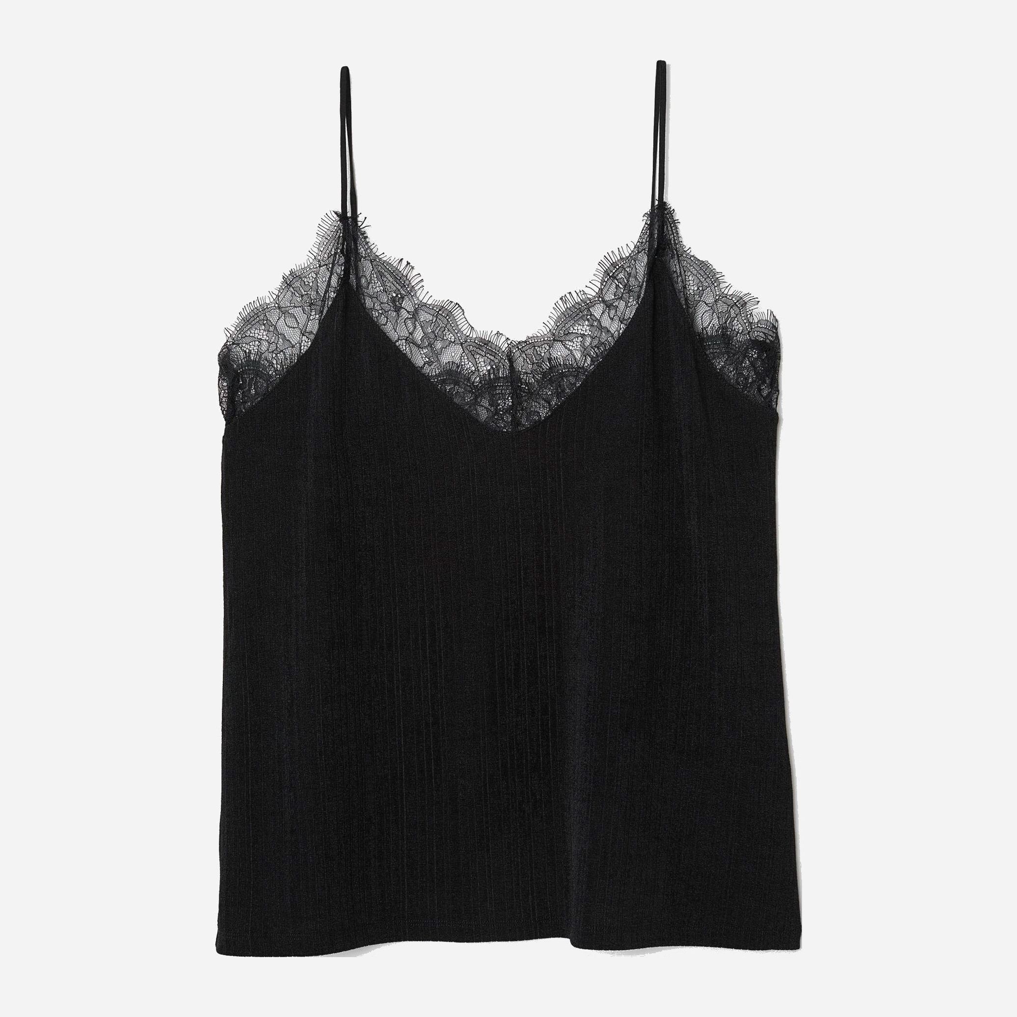 

Топ H&M 4691379-AAAD S Черный