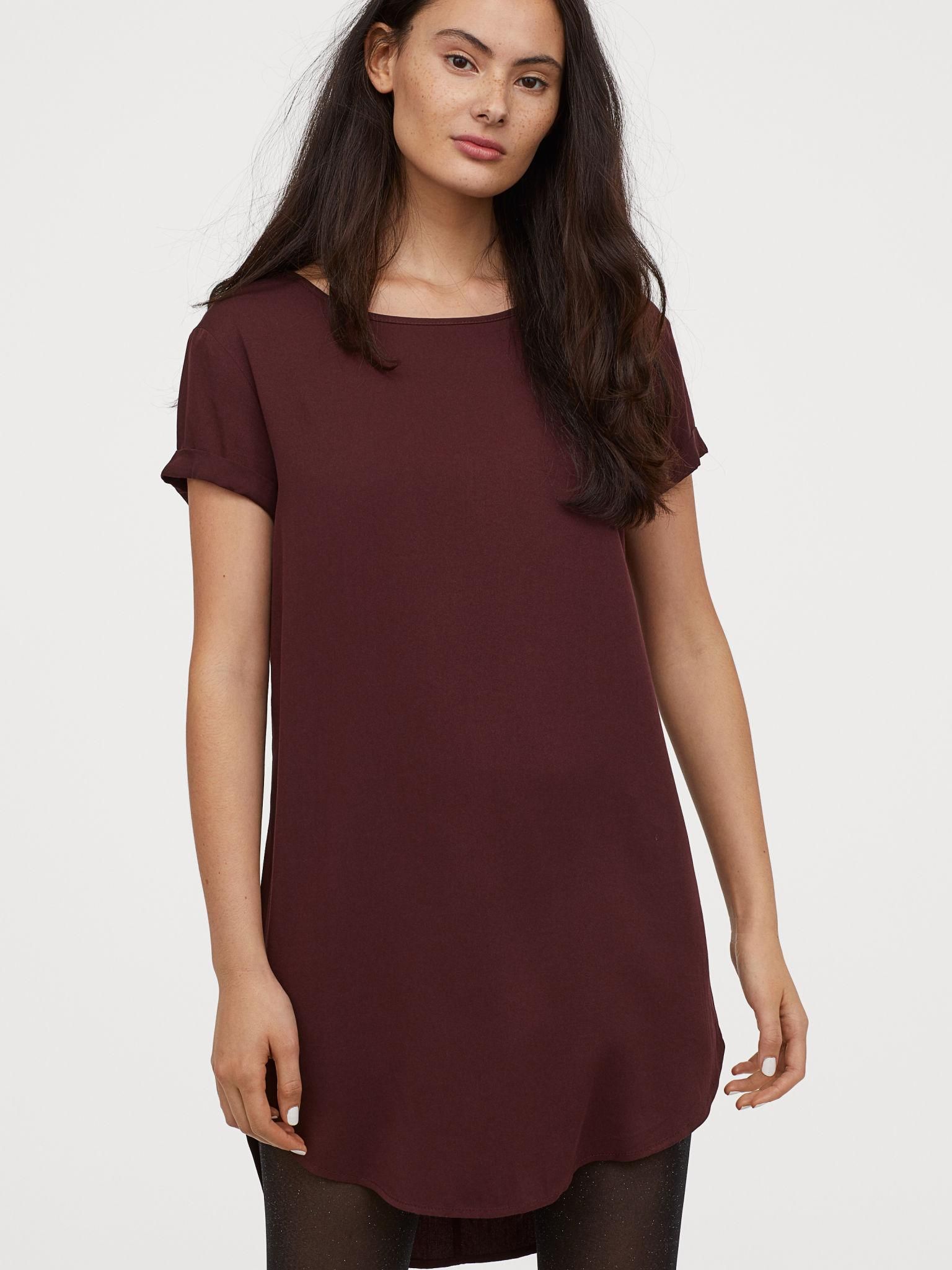 

Платье H&M 4010449-ACXX 32 Темно-фиолетовое