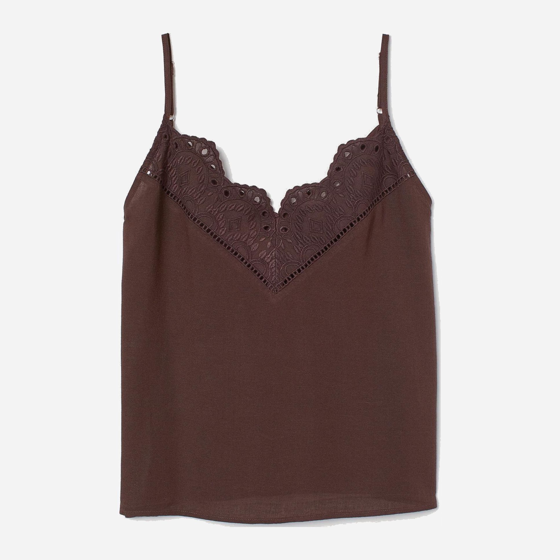 

Топ H&M 7077389-ACVE 42 Коричневый
