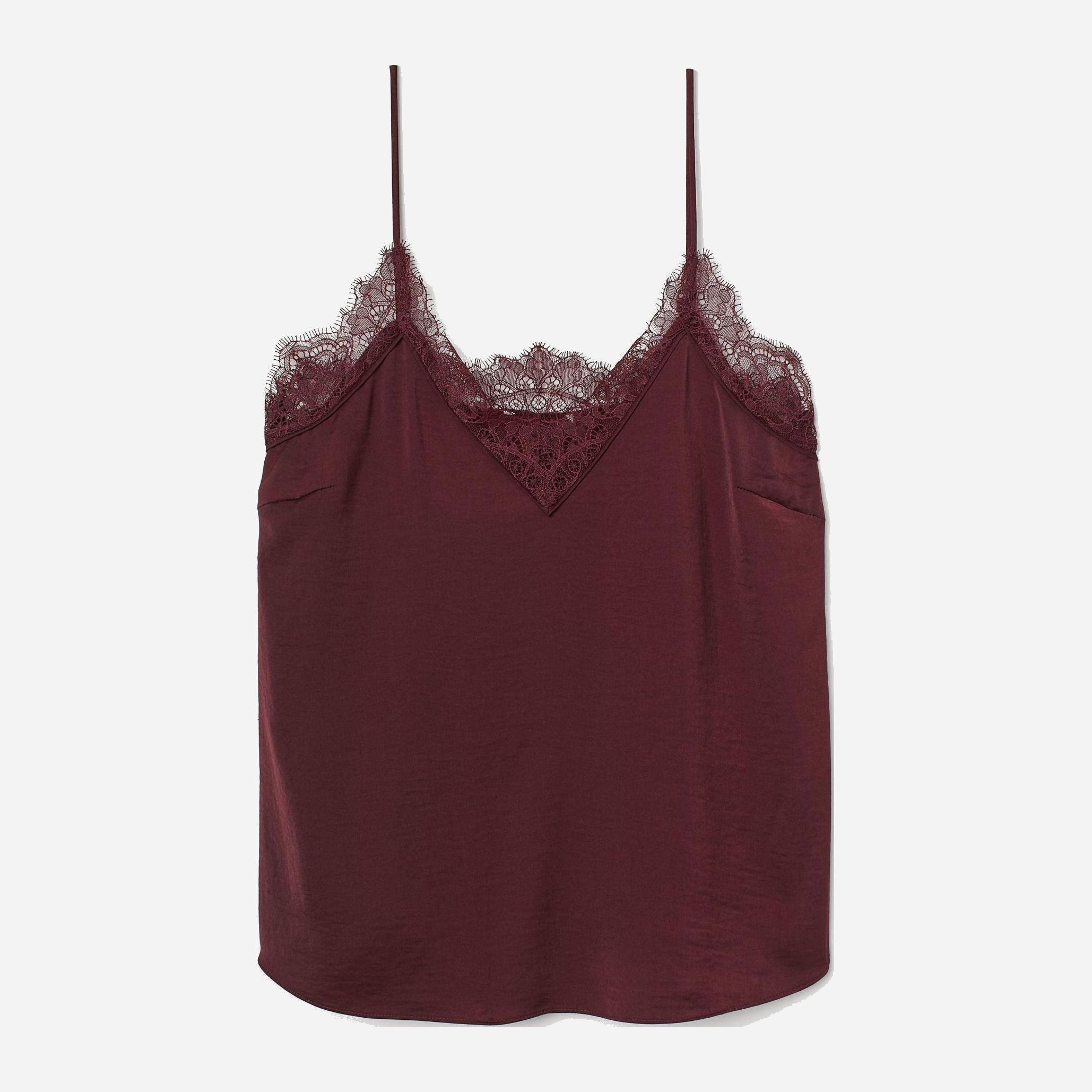 

Топ H&M 6188000-ACUK 38 Бордовый
