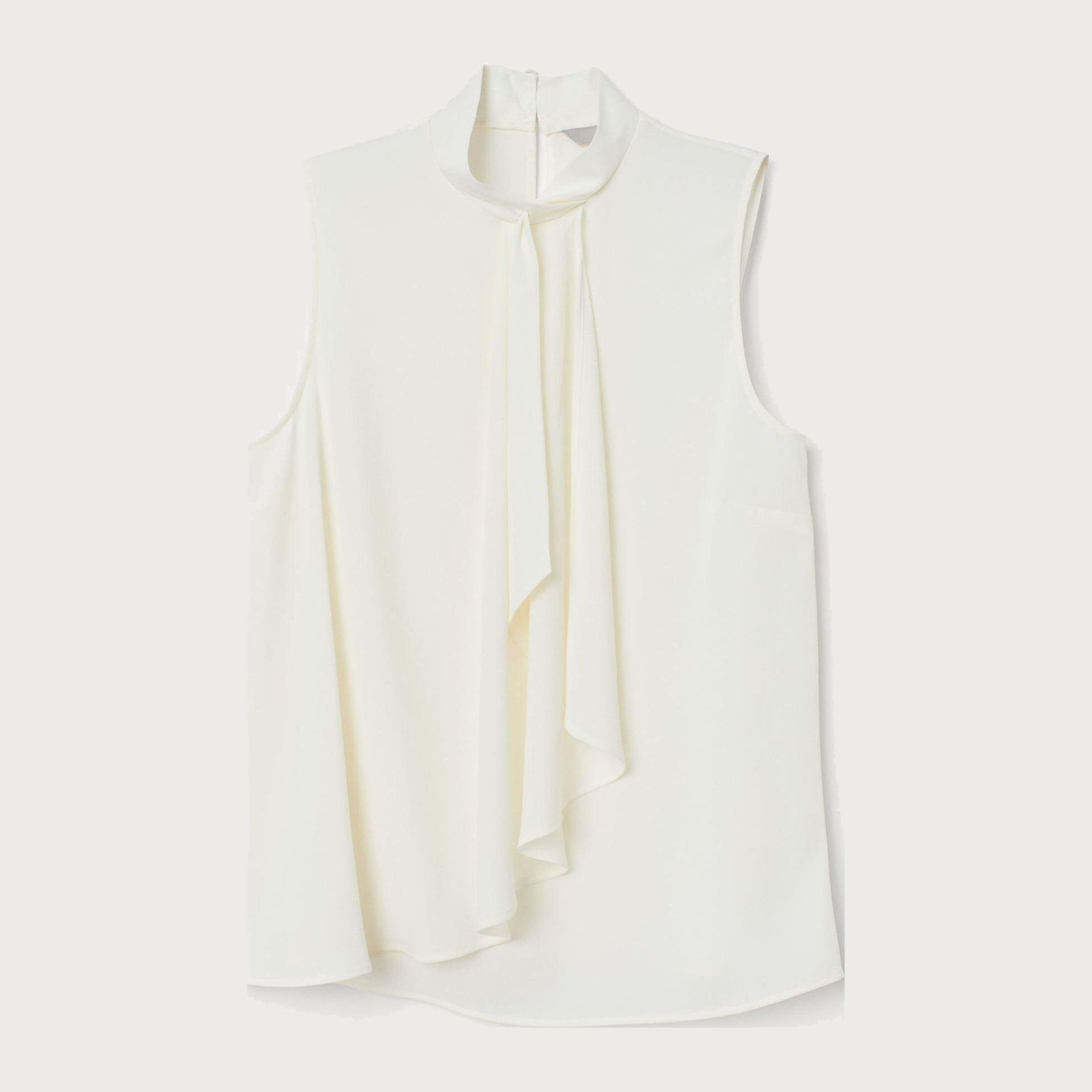 

Блузка H&M 8082290-ABAK 44 Молочная
