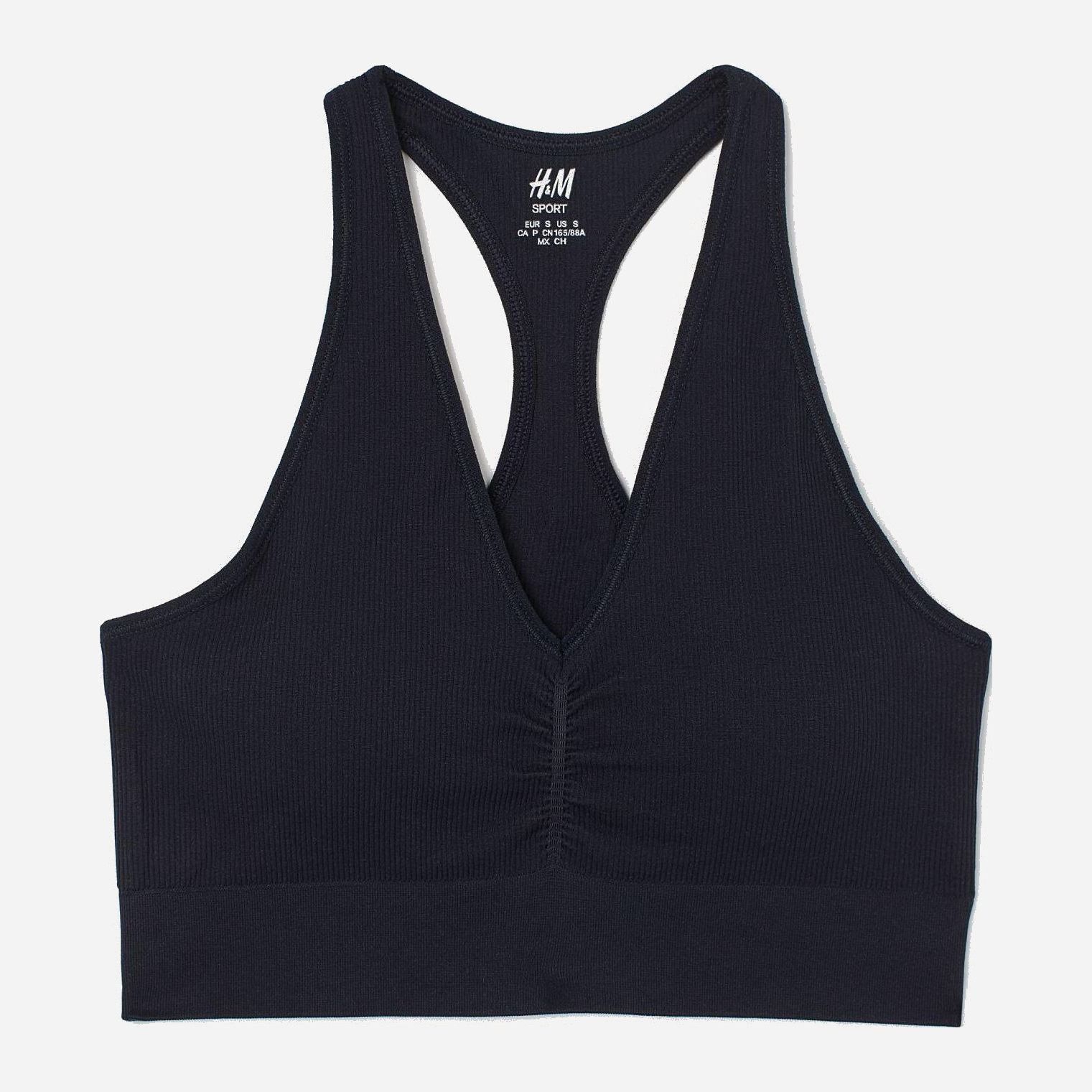 

Спортивный топ H&M 8498861-AAAD M Черный