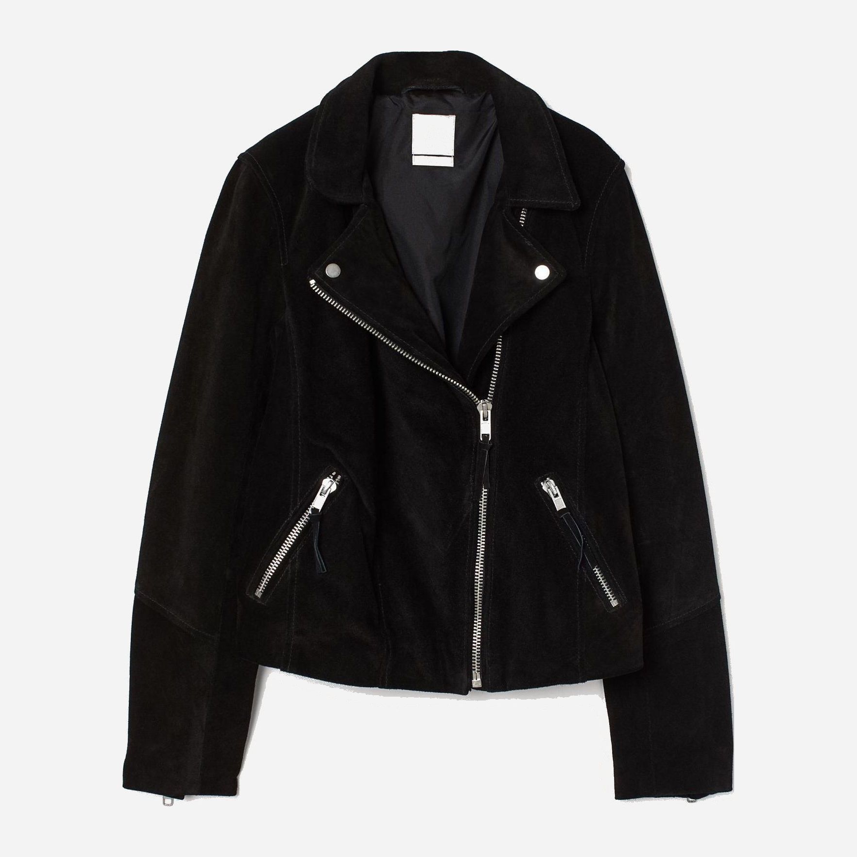 

Куртка из искусственной замши H&M 8316541-AAAD 40 Черная