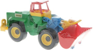 

Игрушка Экскаватор, зеленый с красным ковшом - Wader (20-277395)