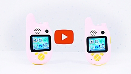 

Цифровой детский фотоаппарат "Walkie Talkie" KVR-500, розовый - XoKo (20-930099)