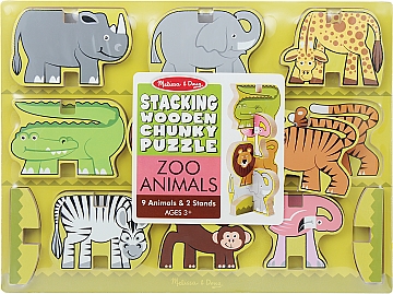 

Деревянная головоломка-укладка "Сафари" - Melissa&Doug (20-237631)