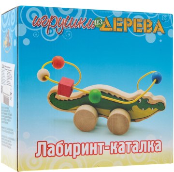 

Лабиринт-каталка "Крокодил" - Мир деревянных игрушек (20-281461)
