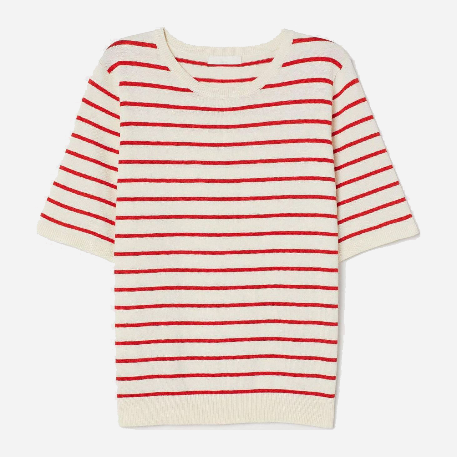 

Джемпер H&M 6789421-ADXE M Молочный с красным