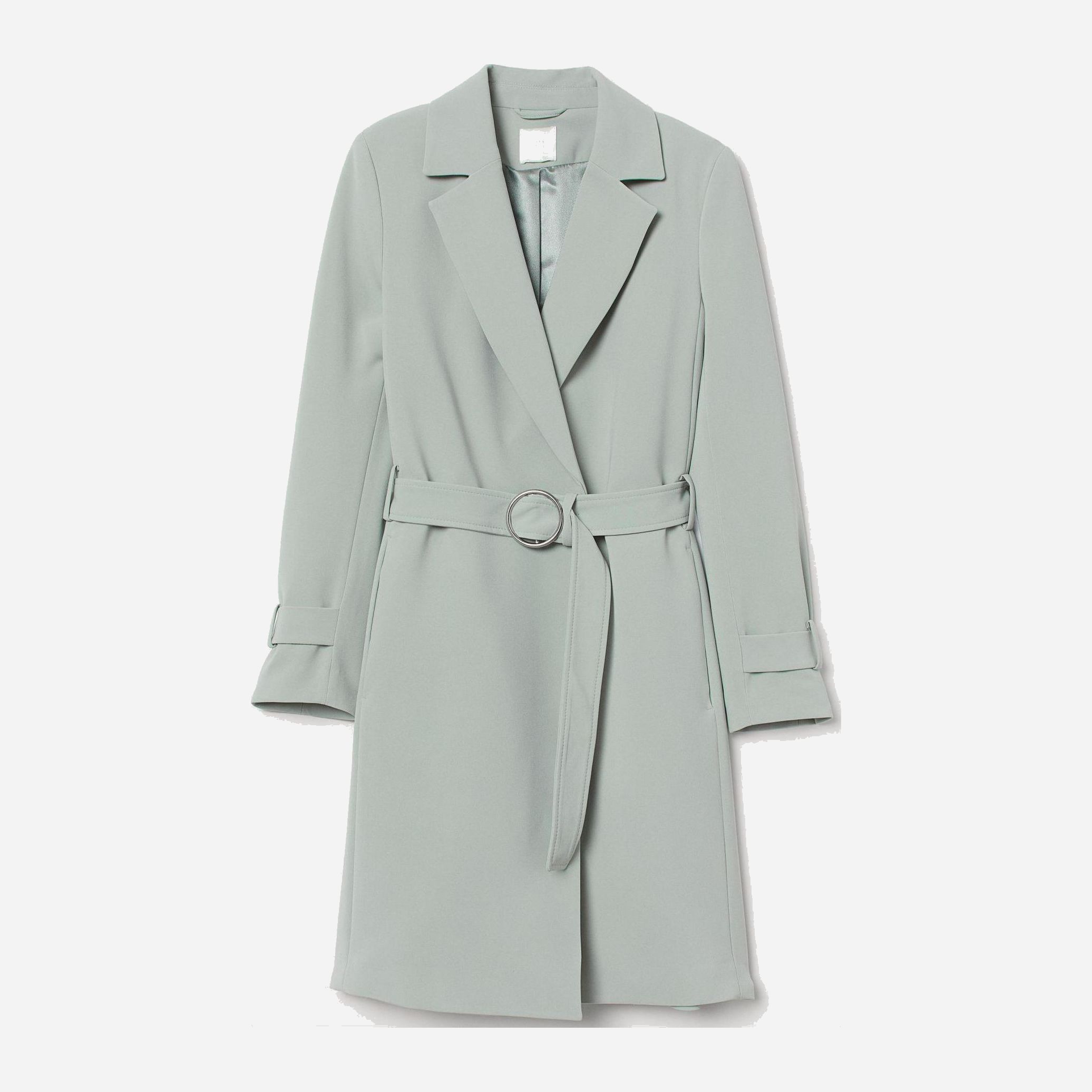 

Тренч H&M 8329951-ACWM M Светло-голубой