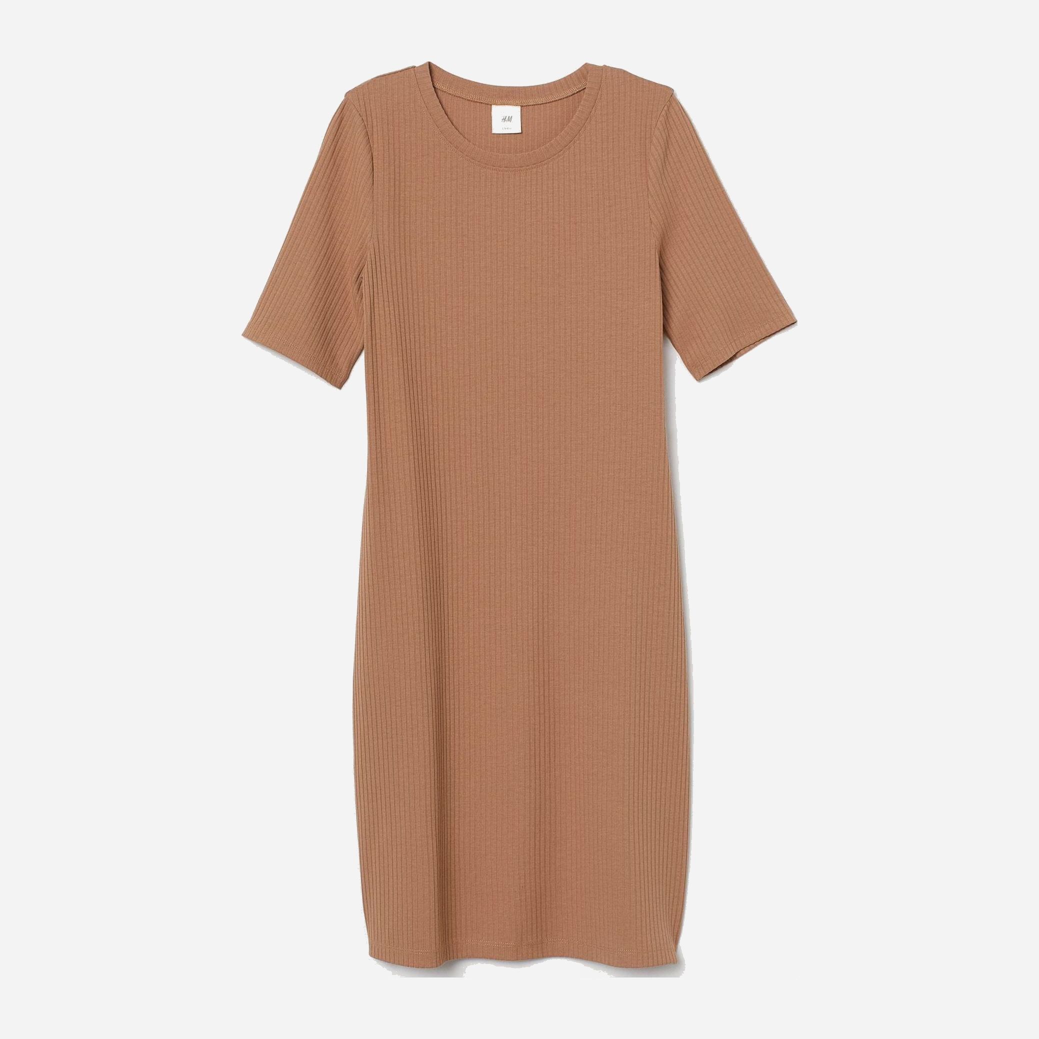 

Платье H&M 7966780-ACWQ XL Светло-коричневое