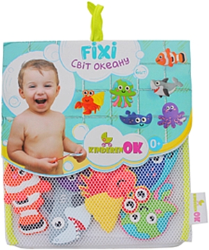 

Набор игрушек для купания на присосках "Мир Океана" - Kinderenok (20-952491)