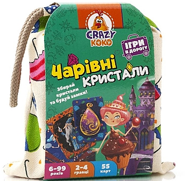 

Игра в мешочке "Волшебные кристаллы" (укр.) - Vladi Toys (20-942103)