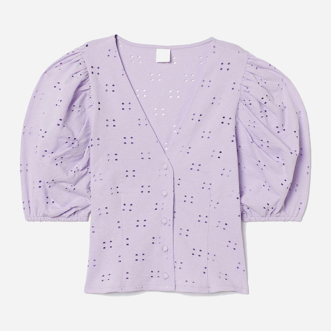 

Топ H&M 8323621-ACXE L Сиреневый
