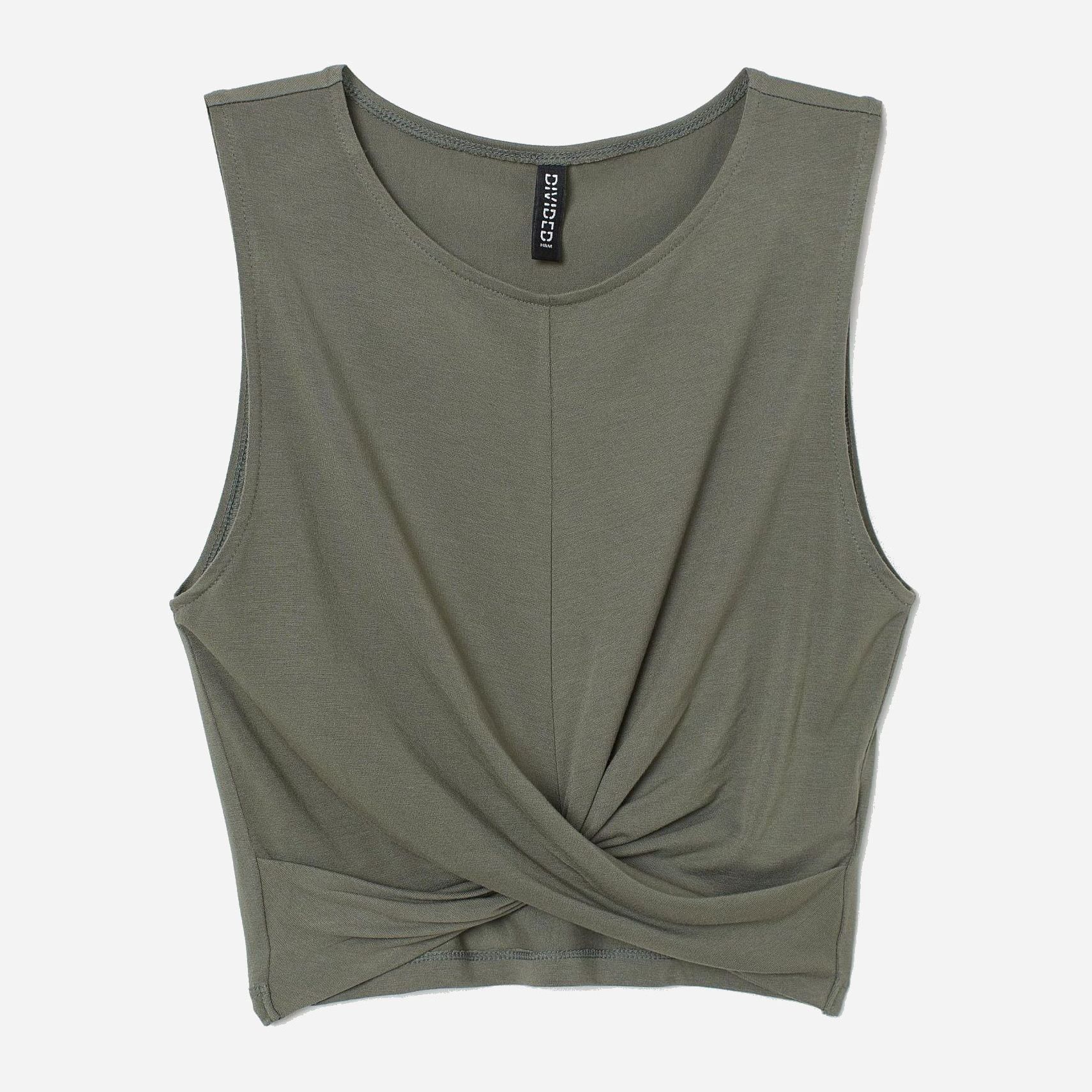 

Спортивный топ H&M 7085369-ACXO XS Темно-зеленый