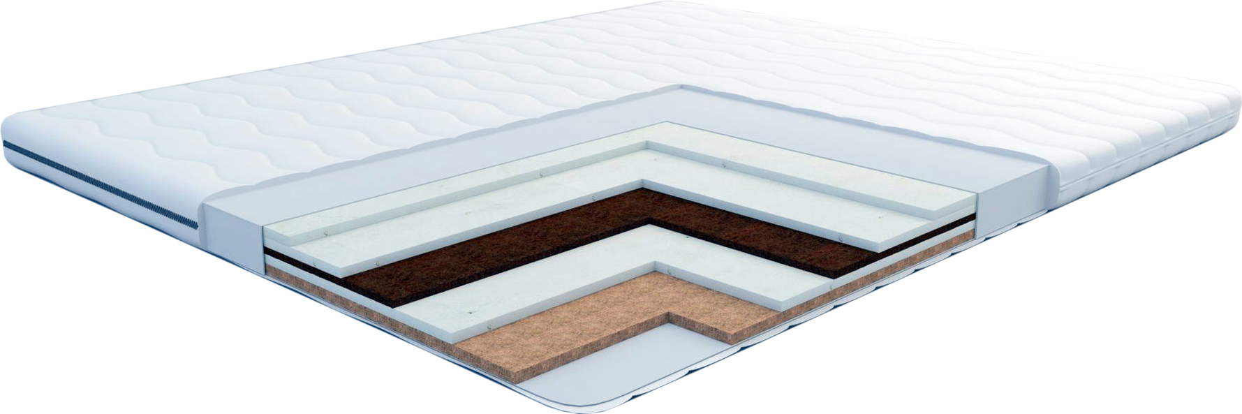 

Тонкий матрас-топпер Divaso Linum Ultra Cocos 180х200 см