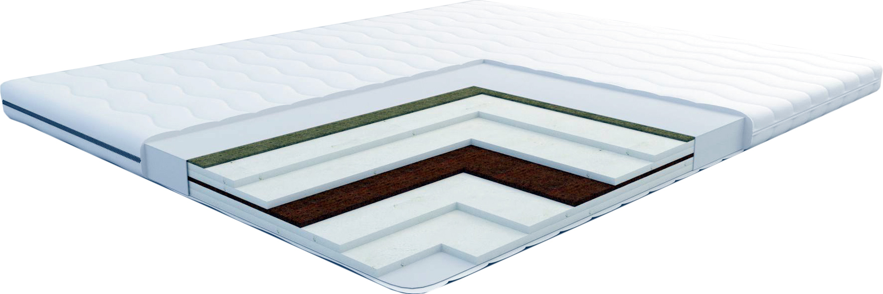 

Тонкий матрас-топпер Divaso Ultra Cocos 110х200 см