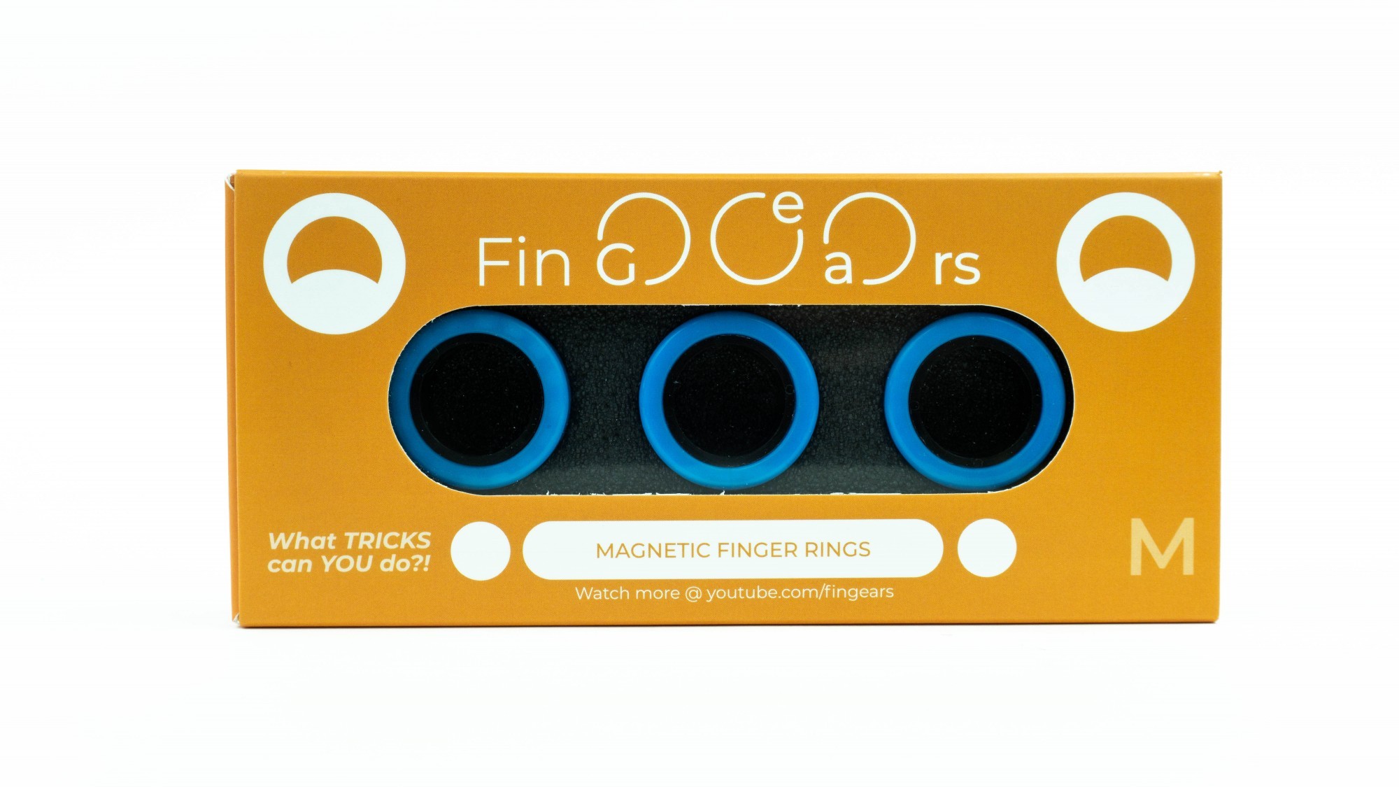 

Магнитные кольца FinGears Магнітні кільця Magnetic Rings Sets Size M Сине-Черный