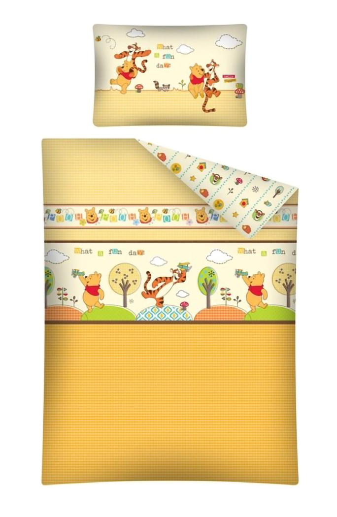

Постельное белье Винни Пух и Тигра (наволочка+пододеяльник), Оригинальная лицензия Vinnie the Pooh 100 x 135 см