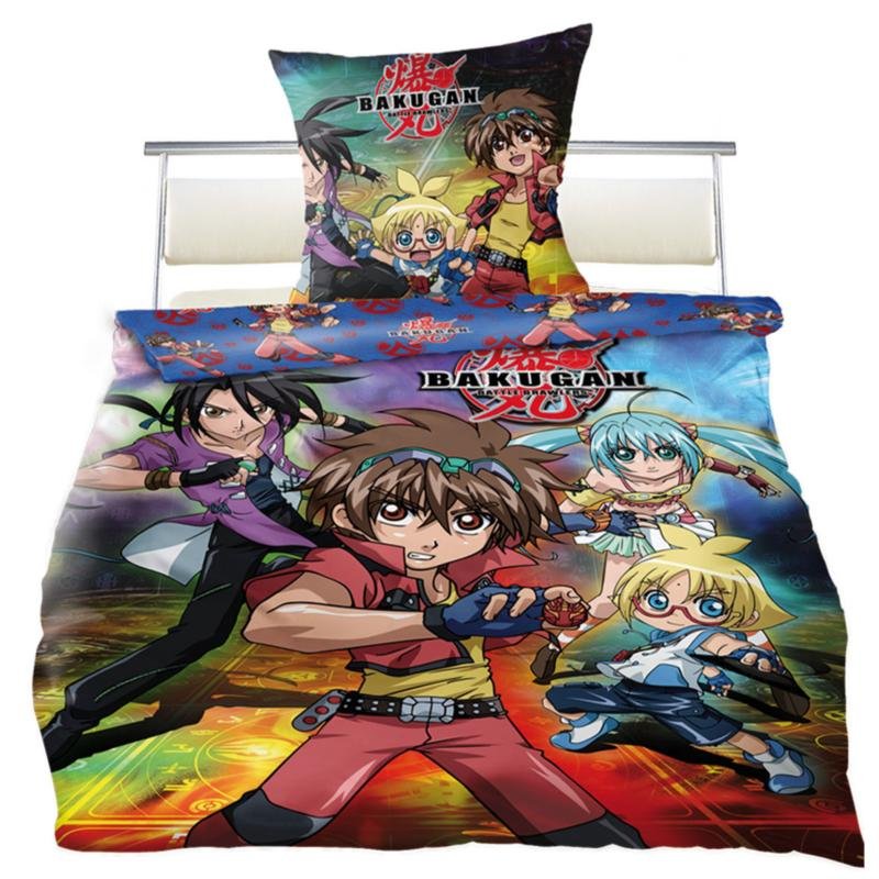 

Постельное белье Бакуган (наволочка+пододеяльник), Оригинальная лицензия Bakugan 160x200 см