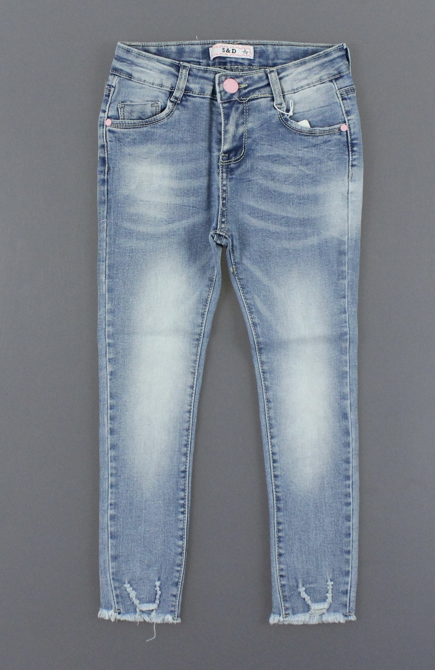 

Джинсовые брюки для девочек S&D, Артикул: DT161 (4 года 104 СМ)
