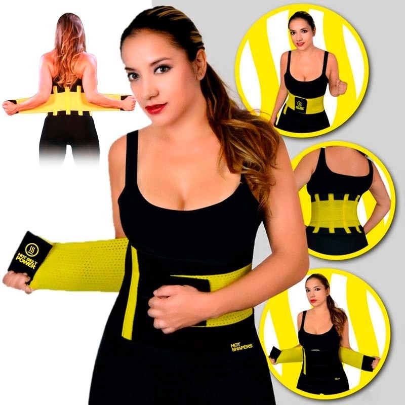 

Пояс для похудения Hot Shapers Power Belt на липучке Yellow (3811150-M)