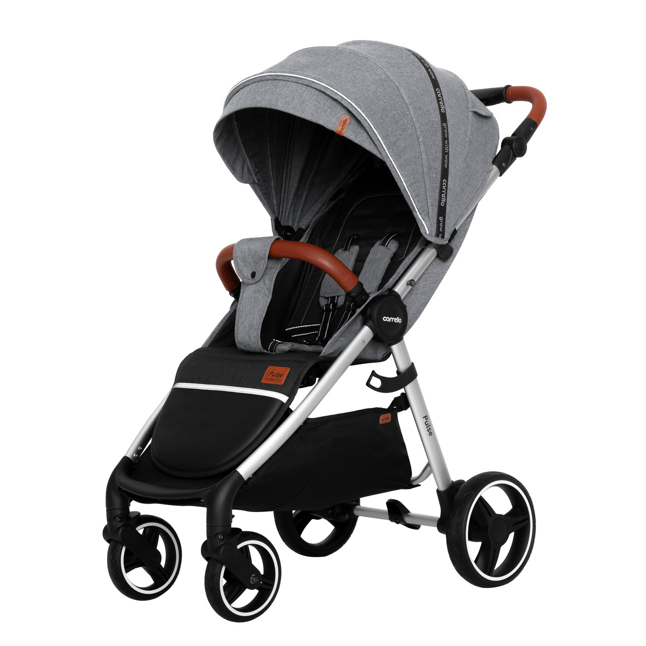 

Коляска прогулочная CARRELLO Pulse CRL-5507 Cool Grey +дождевик L