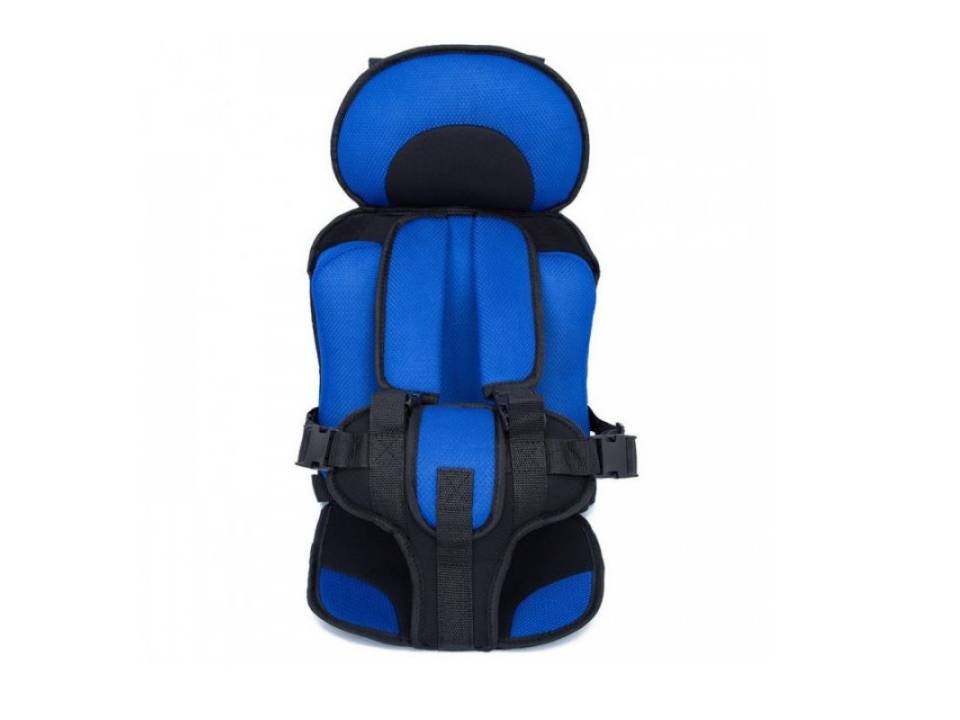 

Детское бескаркасное автокресло с подголовником 9-36 кг от 1 до 9 лет Blue (9236)