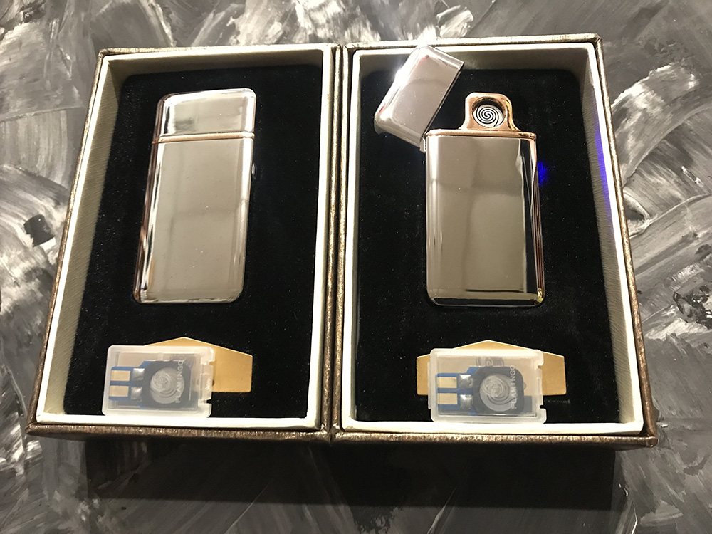 

Зажигалка Usb Спираль + Сенсор Сталь 20.3