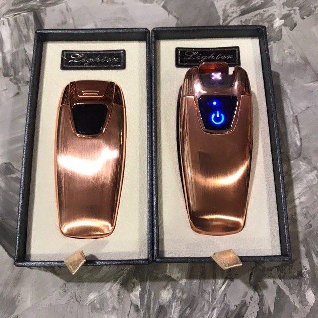 

Зажигалка Usb 2-Й Импульс 41531 Золото + Уровень Заряда