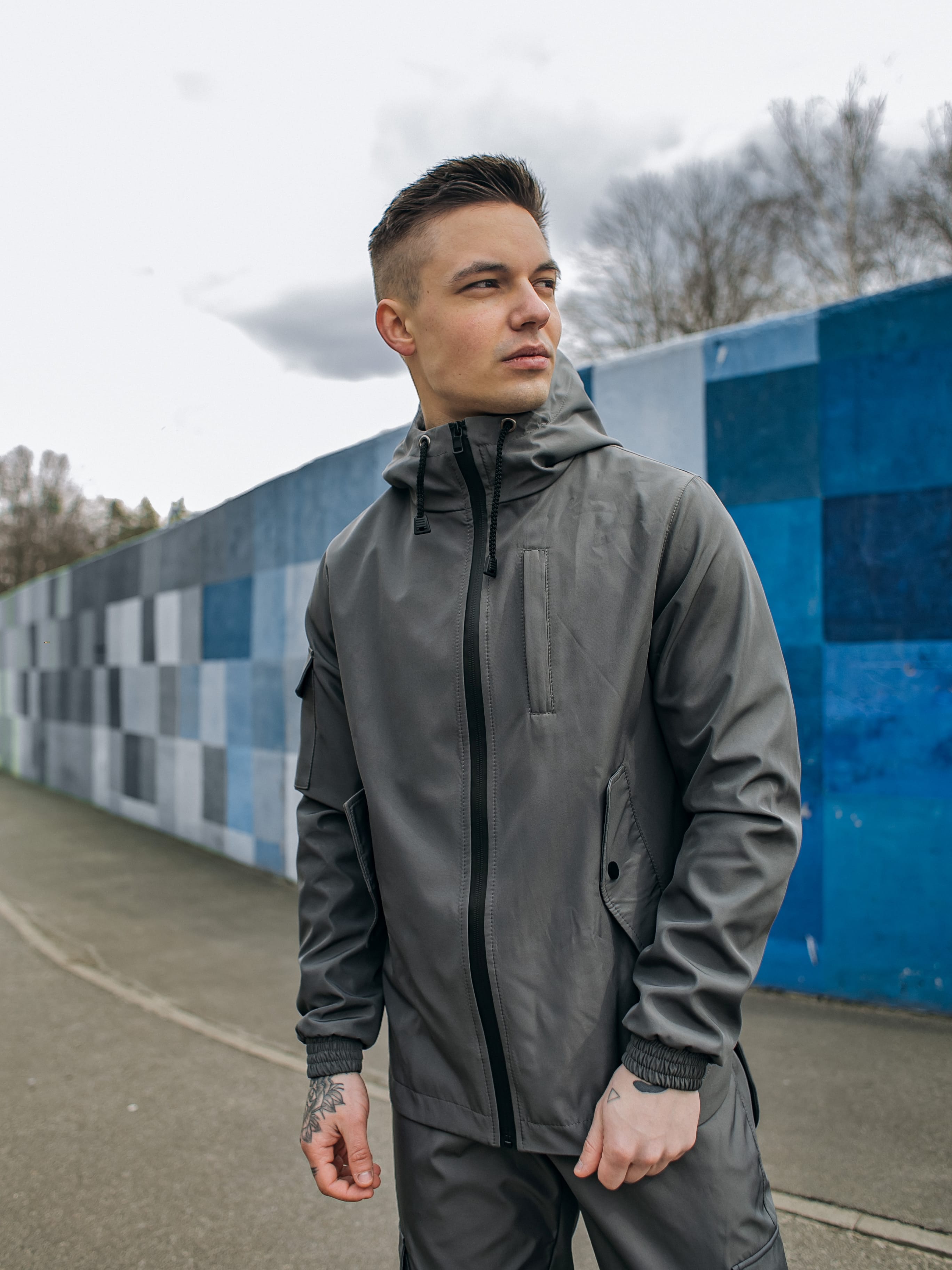 

Ветровка IBR Softshell Easy 1617529170  Серая, Ветровка IBR Softshell Easy 1617529170 2XL Серая