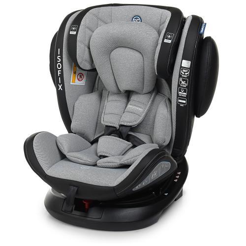 

Автокресло детское El Camino (группа 0-1-2-3 (0-36кг) EVOLUTION 360º Royal Gray IsoFix арт. 1045