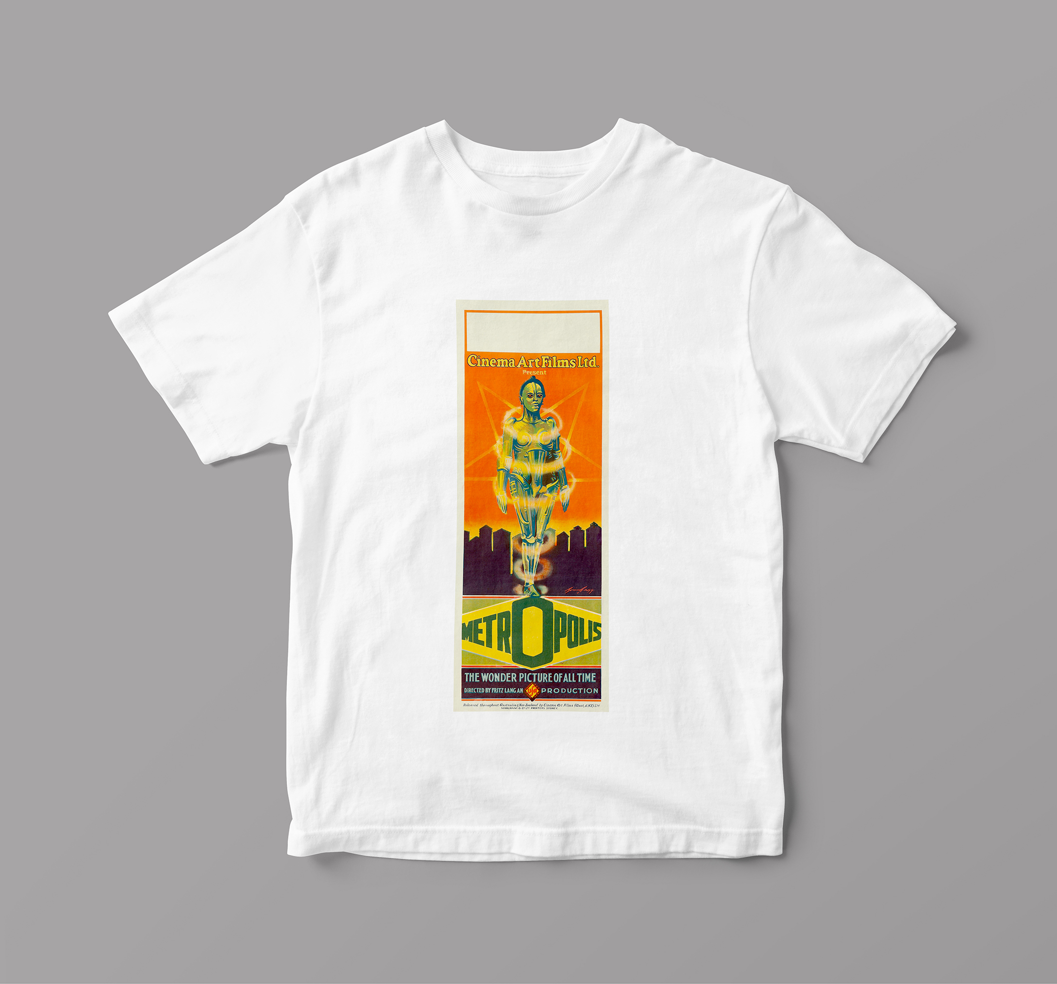 

Футболка Artel FWomen «Метрополис», 1927. Режиссёр Фриц Ланг M