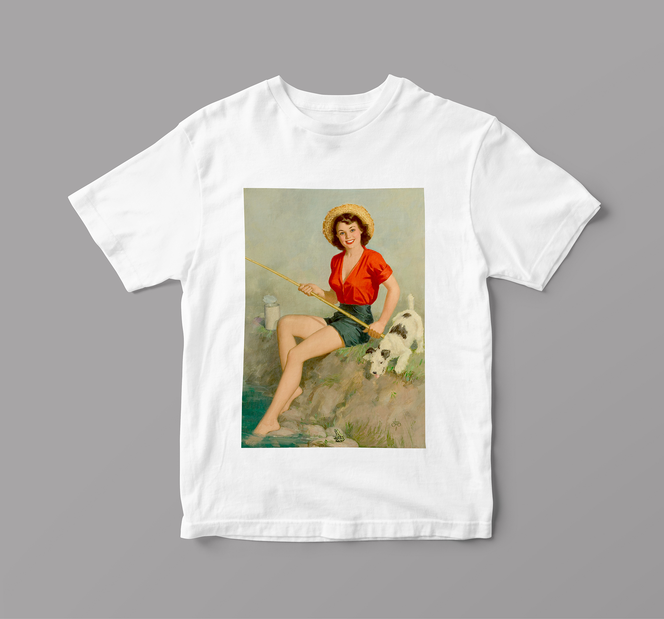 

Футболка Artel FWomen «Девушка на берегу. Уолт Отто» M