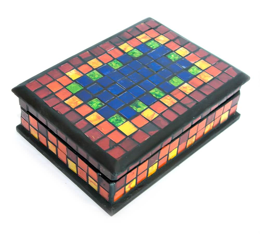 

Шкатулка Для Украшений Мозаичная (18Х13Х5,5 См) 24301