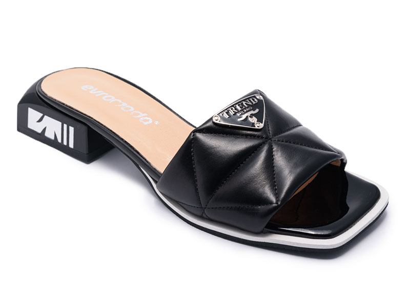 

Шлепанцы EVROMODA 603-165-01-03 37 Черные
