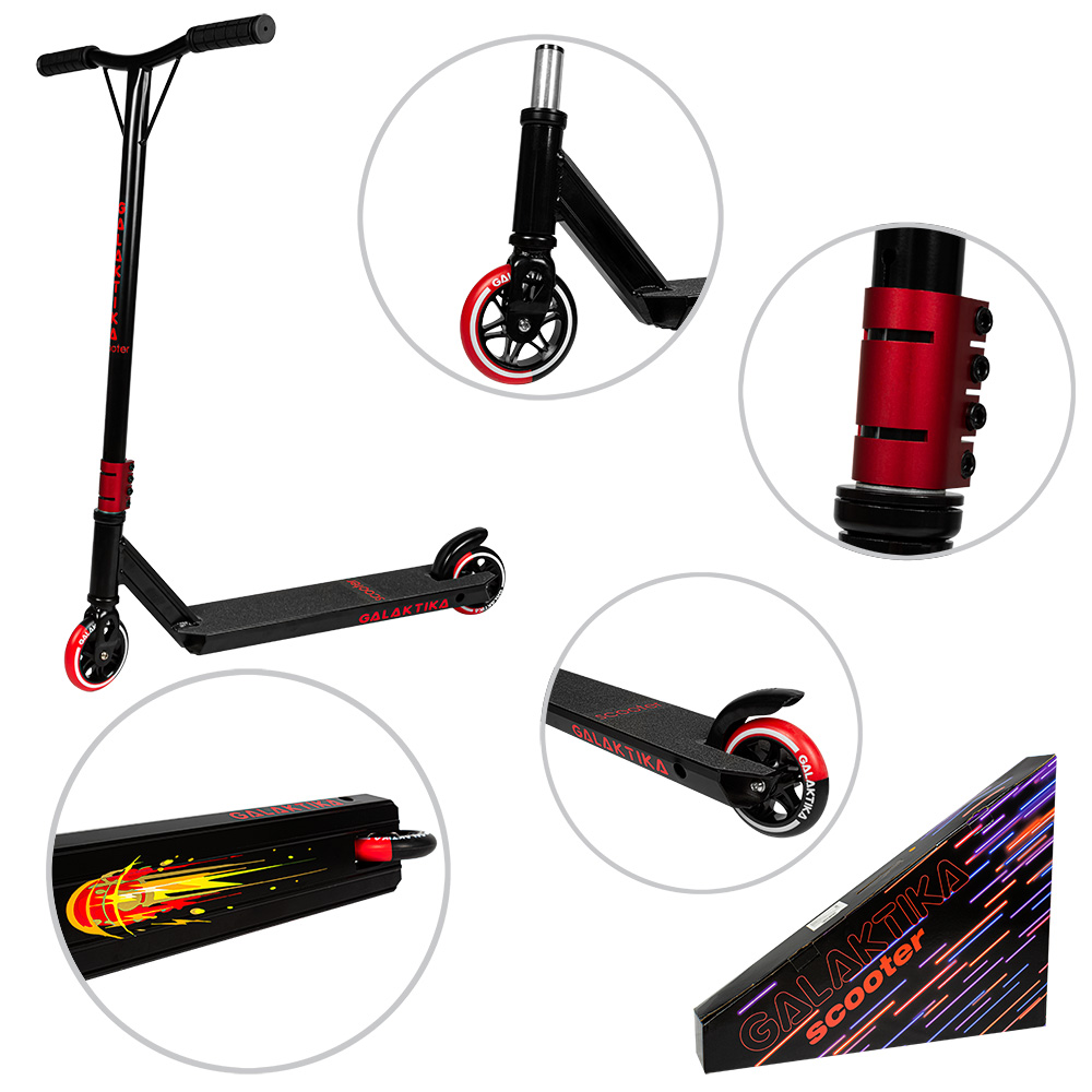 

Самокат RED ТРЮКОВЫЙ hic-система(GS-0087 Red)