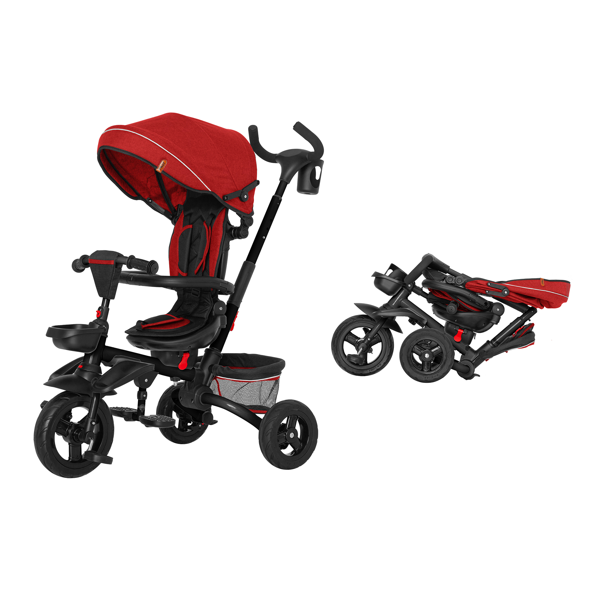 

Велосипед трехколесный Tilly Flip T-390 Red (T-390)