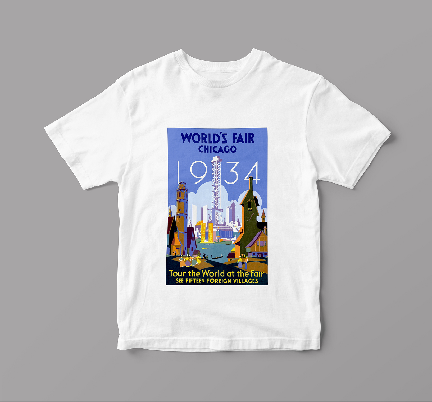 

Футболка Artel FMan «Мировая выставка в Чикаго, 1934 г.» S