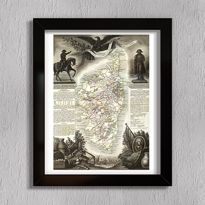 

Принт на стекле Artel «Республика Лакорз Во Франции 1769 империя Франкатс 1804-1819 гг.» 46 x 36см
