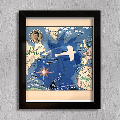 

Принт на стекле Artel «Фашизм вчера и сегодня Внуки Чарльза Линдберга» 50 x 40см